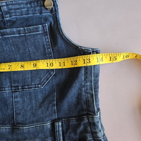 Women's Blue Denim Overalls - Picture 13 of 13